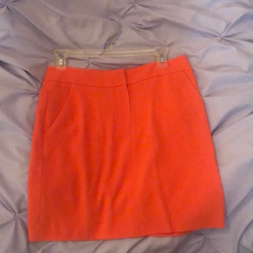 Ann Taylor pretty orange skirt